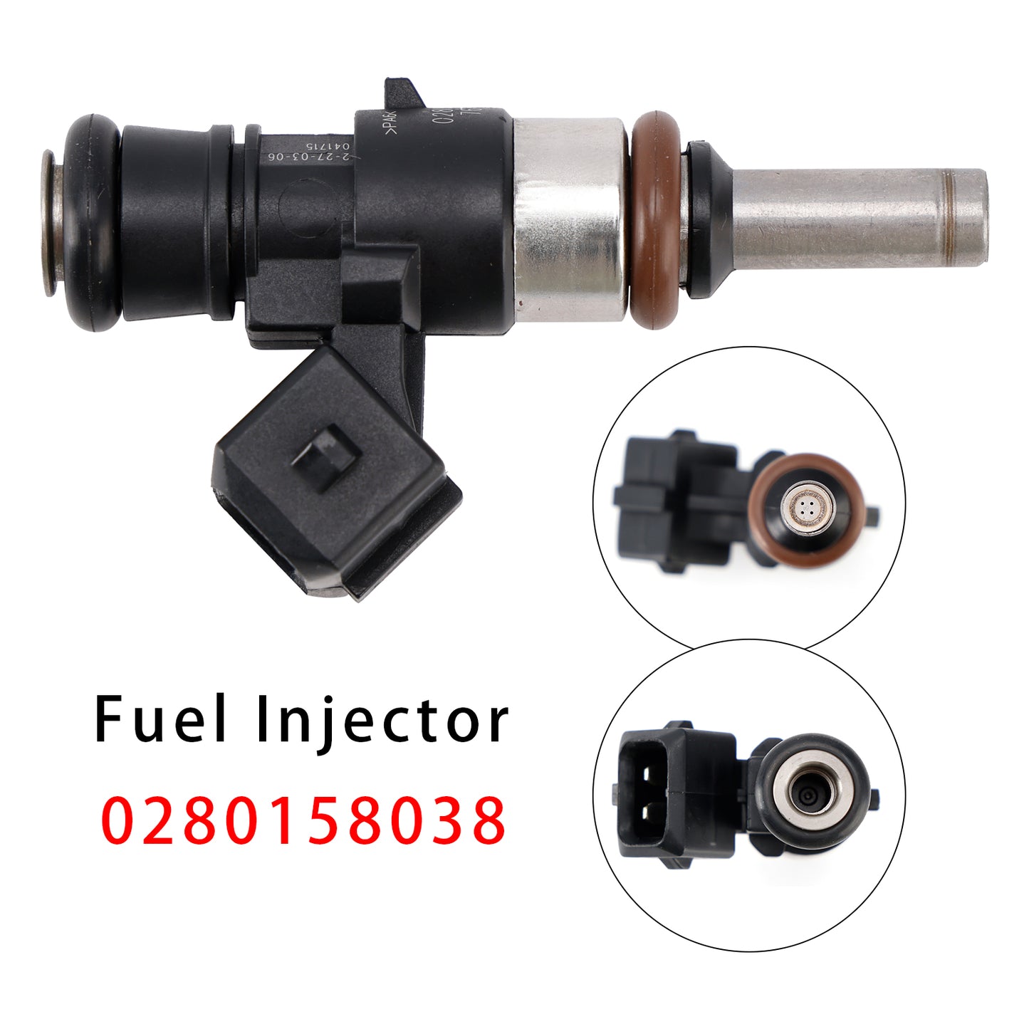09/2006-05/2010 BMW F800 ST (E8ST) 0280158038 1Pcs Fuel Injector