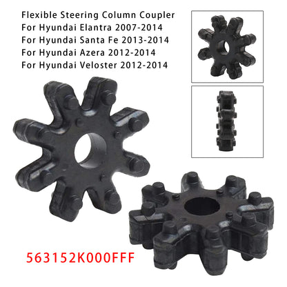 Hyundai Elantra Kia Optima 563152K000FFF 2x Flexible Steering Column Coupler
