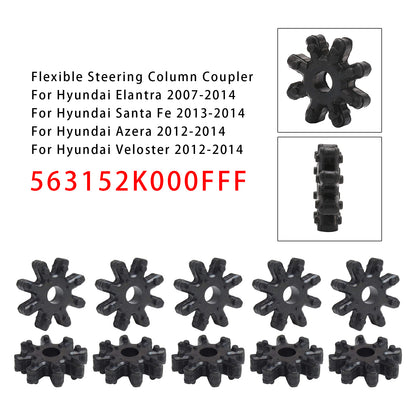 2011-2014 Hyundai Sonata 563152K000FFF 10x Flexible Steering Column Coupler