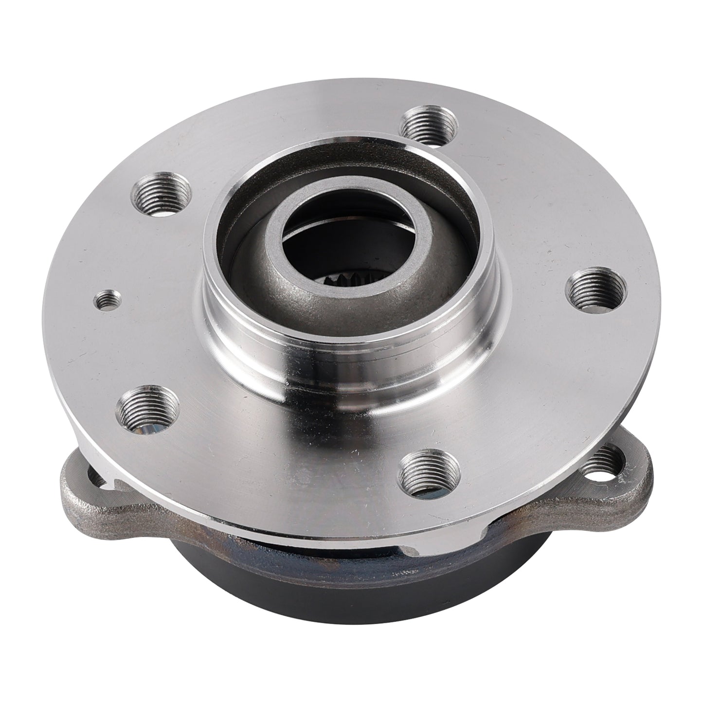 2x Front Wheel Hub Flange+Bearing+Bolts Kit Audi A4 8K A6 C7 A5 8T A8 4H Q5 4H0498625D