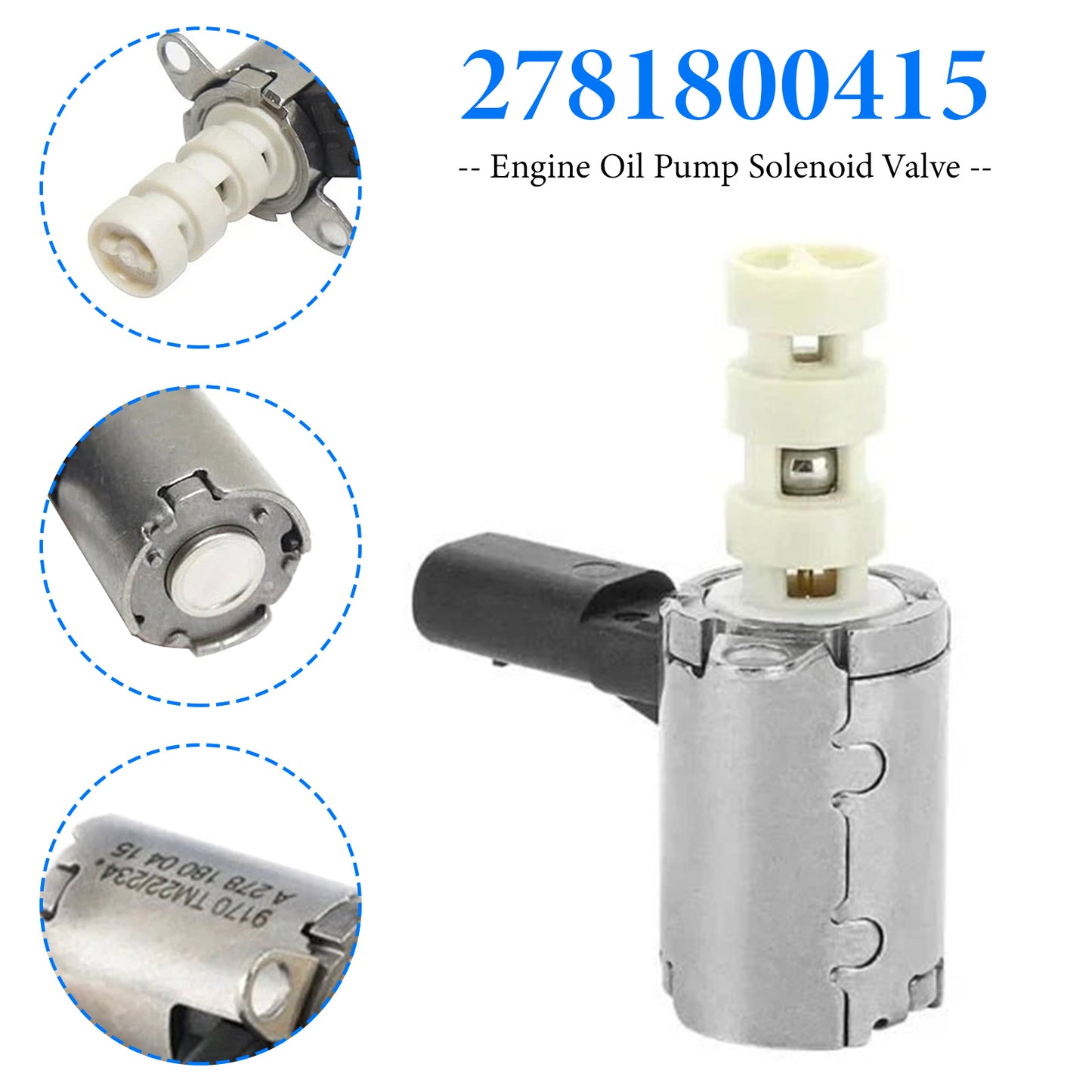 2001-2007 C-Class W203 2781800415 Engine Oil Pump Solenoid Valve