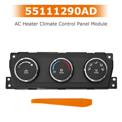 2012-2012 Ram 3500 55111290 AC Heater Climate Control Panel Module