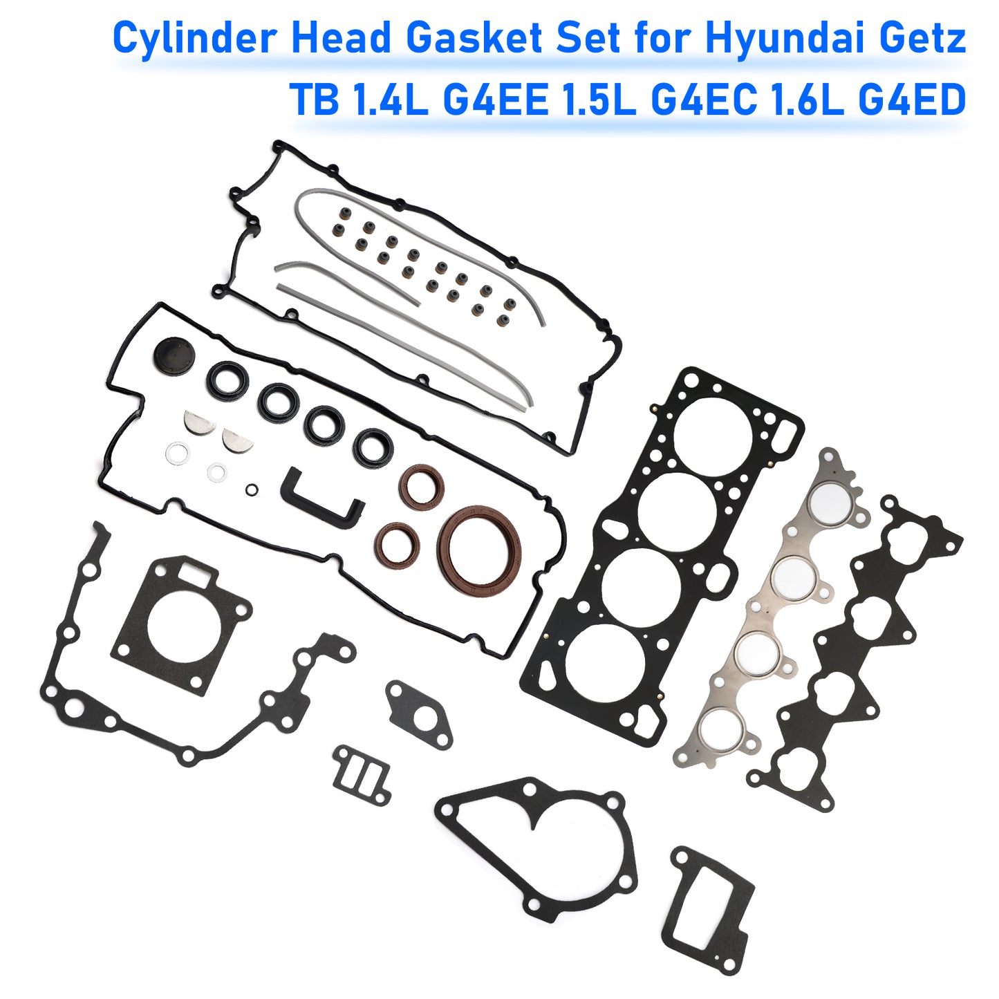 Hyundai Getz TB 1.4L G4EE 1.5L G4EC 1.6L G4ED Cylinder Head Gasket Set
