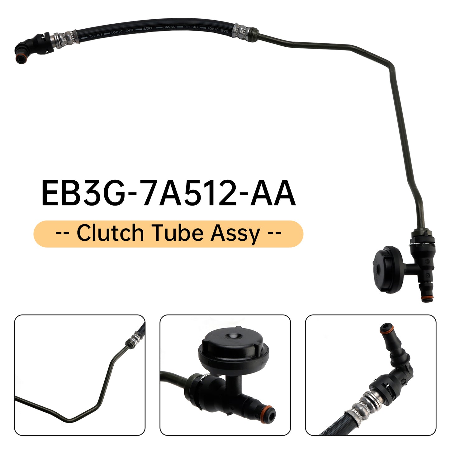 Ford Ranger T6 T7 Mazda BT50 EB3G-7A512-AA 5359533 Clutch Tube Assy