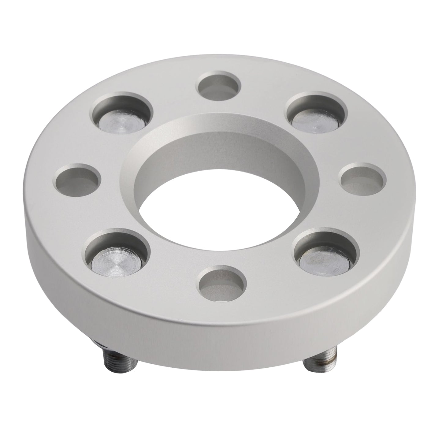 1 Inch Golf Cart Wheel Spacers Kit With Lug Nuts Silver Yamaha Golfcart Club Car Ezgo