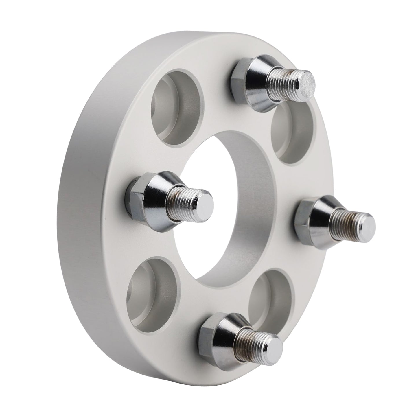 1 Inch Golf Cart Wheel Spacers Kit With Lug Nuts Silver Yamaha Golfcart Club Car Ezgo