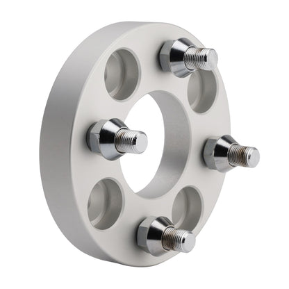 1 Inch Golf Cart Wheel Spacers Kit With Lug Nuts Silver Yamaha Golfcart Club Car Ezgo