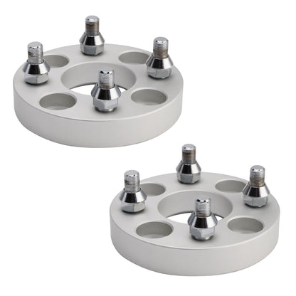 1 Inch Golf Cart Wheel Spacers Kit With Lug Nuts Silver Yamaha Golfcart Club Car Ezgo