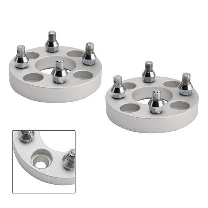 1 Inch Golf Cart Wheel Spacers Kit With Lug Nuts Silver Yamaha Golfcart Club Car Ezgo