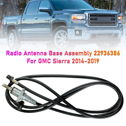 2019 Chevrolet Silverado 1500 LD 22936386 Radio Antenna Base Assembly