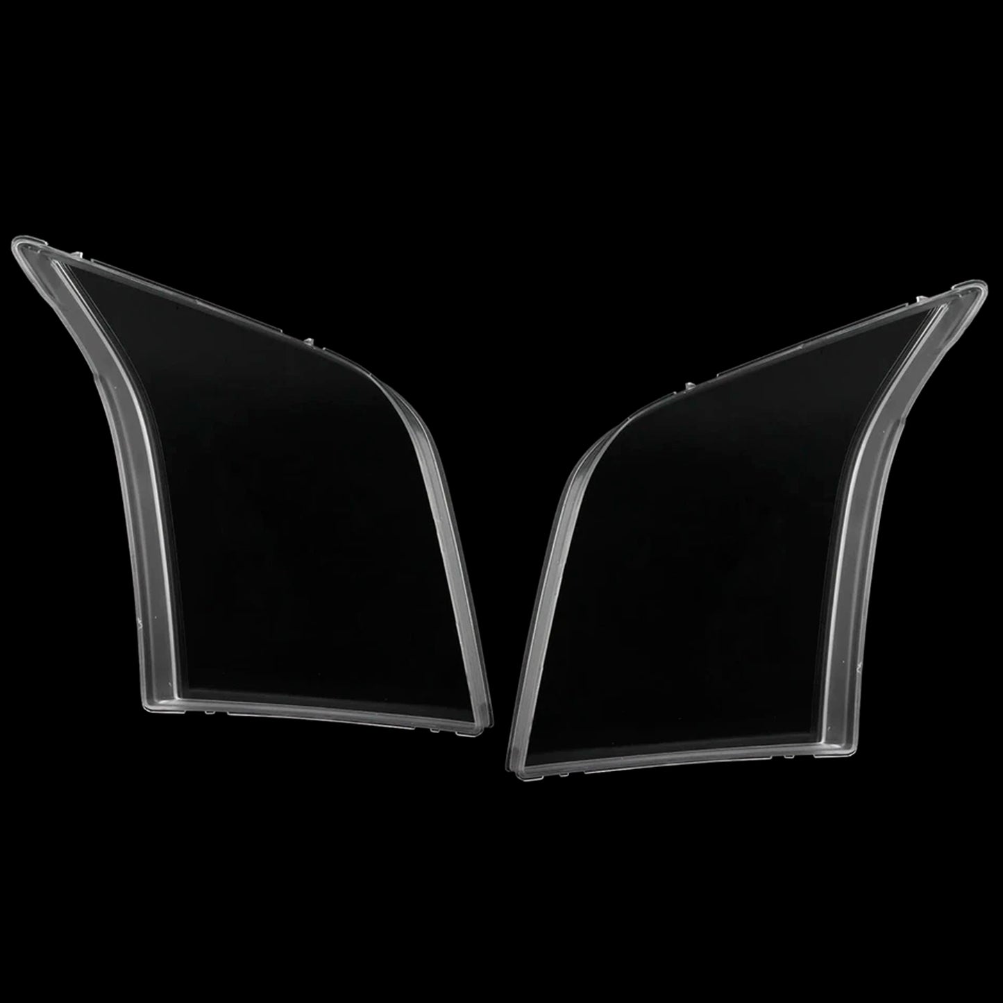 2Pcs Clear Headlight Lens Cover Shell 2006-2014 FORD TRANSIT MK7