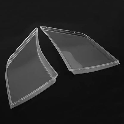 2Pcs Clear Headlight Lens Cover Shell 2006-2014 FORD TRANSIT MK7