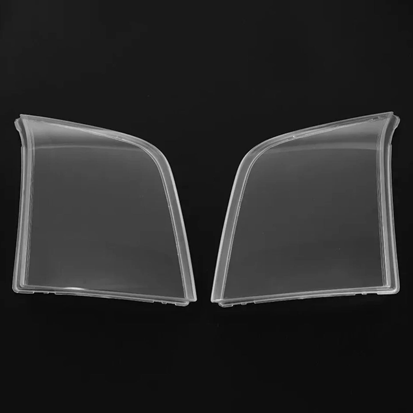 2Pcs Clear Headlight Lens Cover Shell 2006-2014 FORD TRANSIT MK7