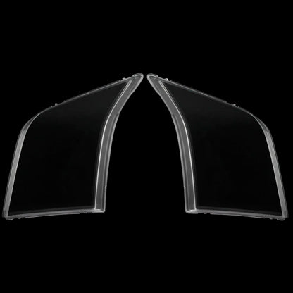 2Pcs Clear Headlight Lens Cover Shell 2006-2014 FORD TRANSIT MK7