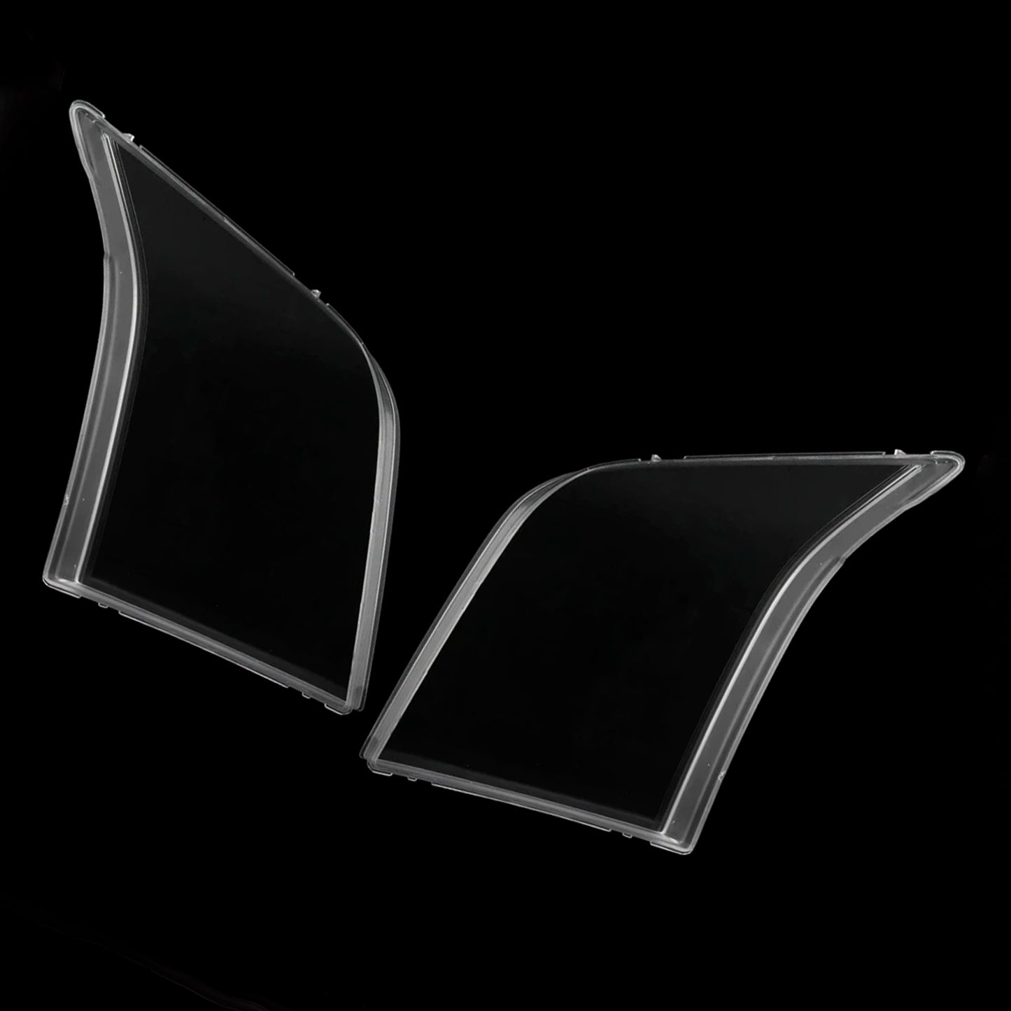 2Pcs Clear Headlight Lens Cover Shell 2006-2014 FORD TRANSIT MK7
