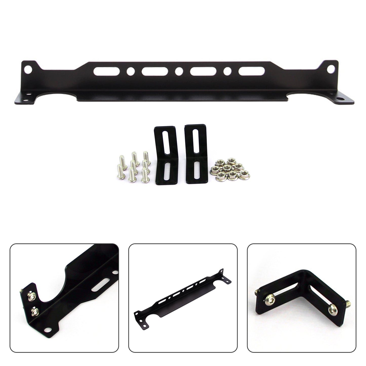 Japanese-Style Oil Cooler Oil Cooler Mounting Bracket Kit 340mm 13.4inch