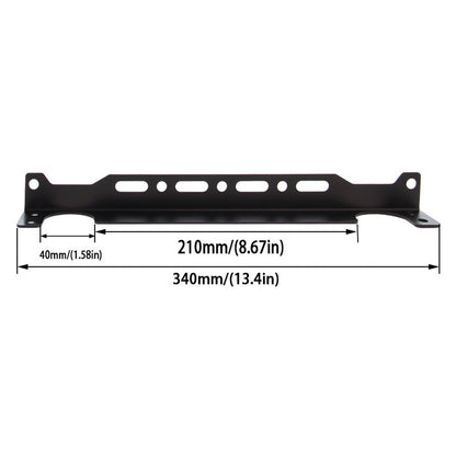 Japanese-Style Oil Cooler Oil Cooler Mounting Bracket Kit 340mm 13.4inch
