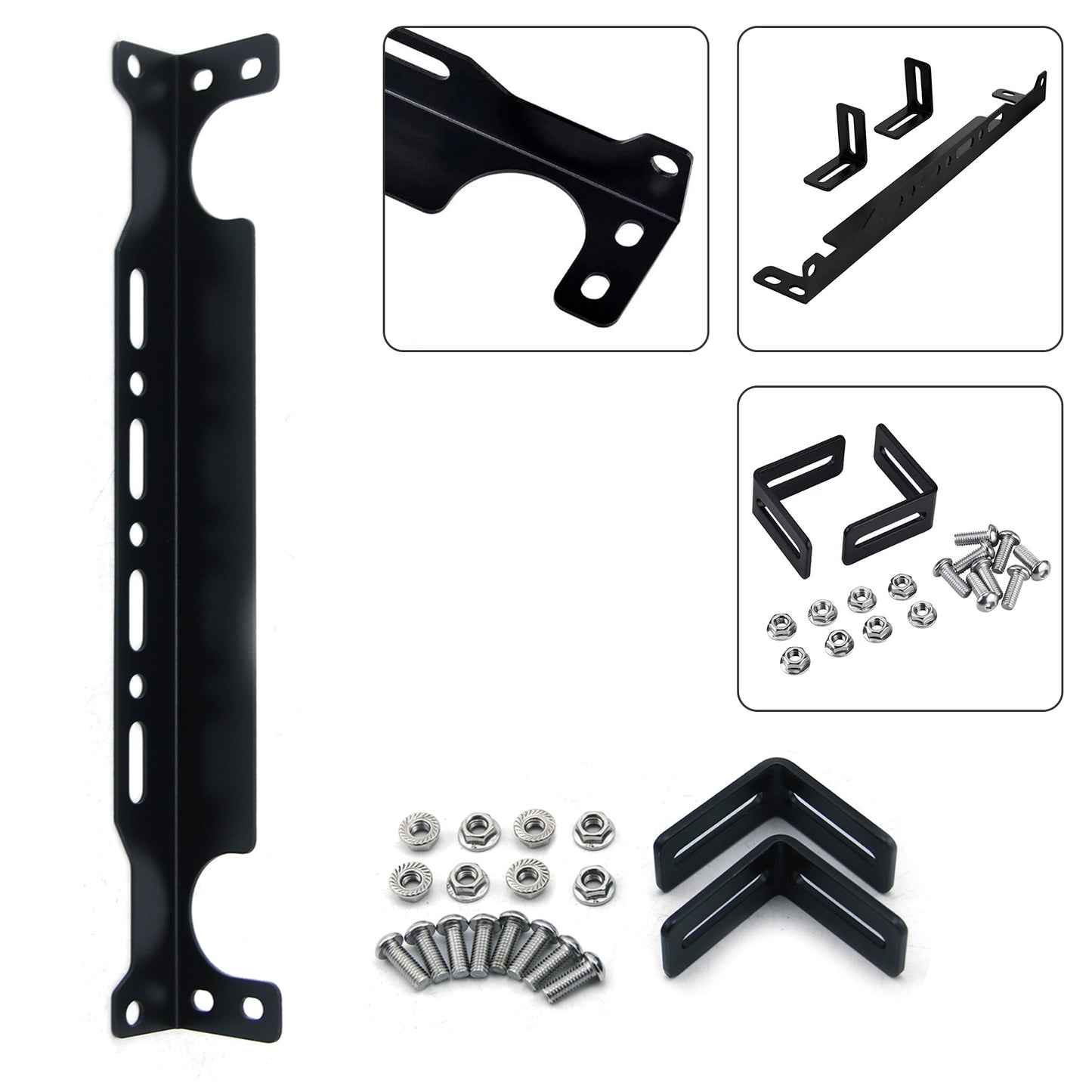 Cooler Mounting Bracket Kit 330mm 13.4inch British-Style Oil Cooler Oil