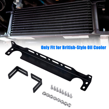 Cooler Mounting Bracket Kit 330mm 13.4inch British-Style Oil Cooler Oil