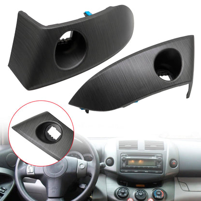 2006-2012 Toyota RAV4 55412-42060-B0 2Pcs Car Center Dash Vent Outlet Side Panel Trim Cover