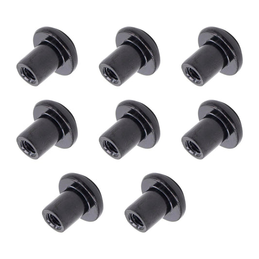 8Pcs Door Hinge Nut Bolt 2007-2019 Jeep Wrangler JK 6511744AA