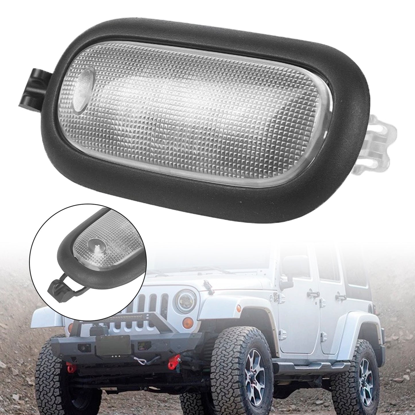 Interior Rear Dome Light Lamp 2011-2019 Jeep Wrangler 5KQ79DX9AC