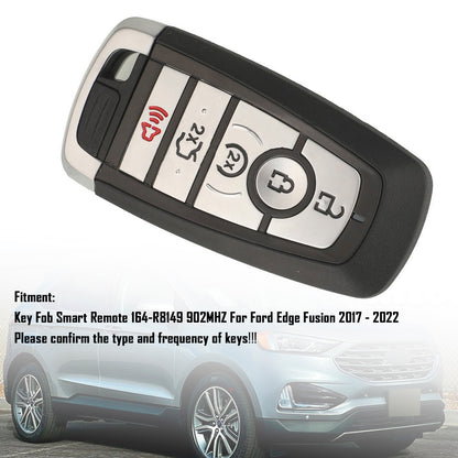 Key Fob Smart Remote 2017-2022 Ford Edge Fusion 164-R8149 902MHZ