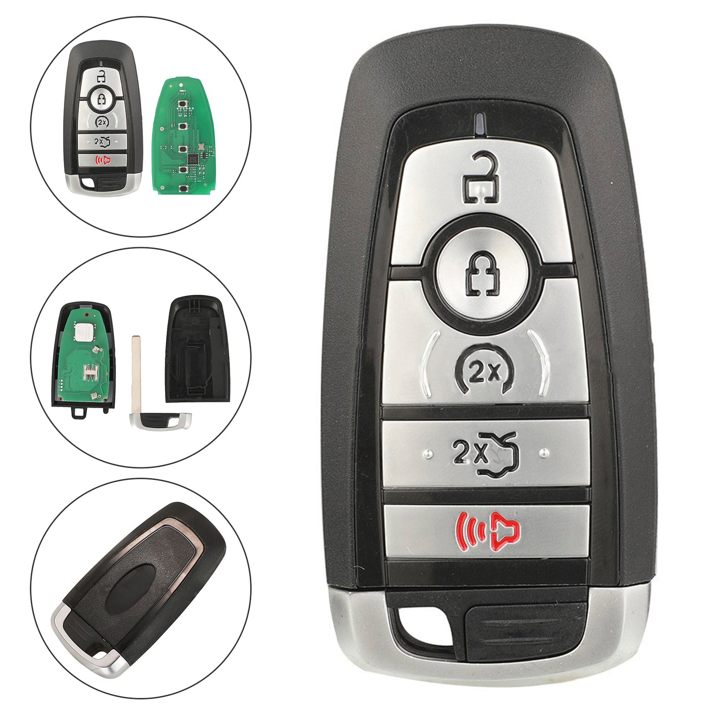 Key Fob Smart Remote 2017-2022 Ford Edge Fusion 164-R8149 902MHZ