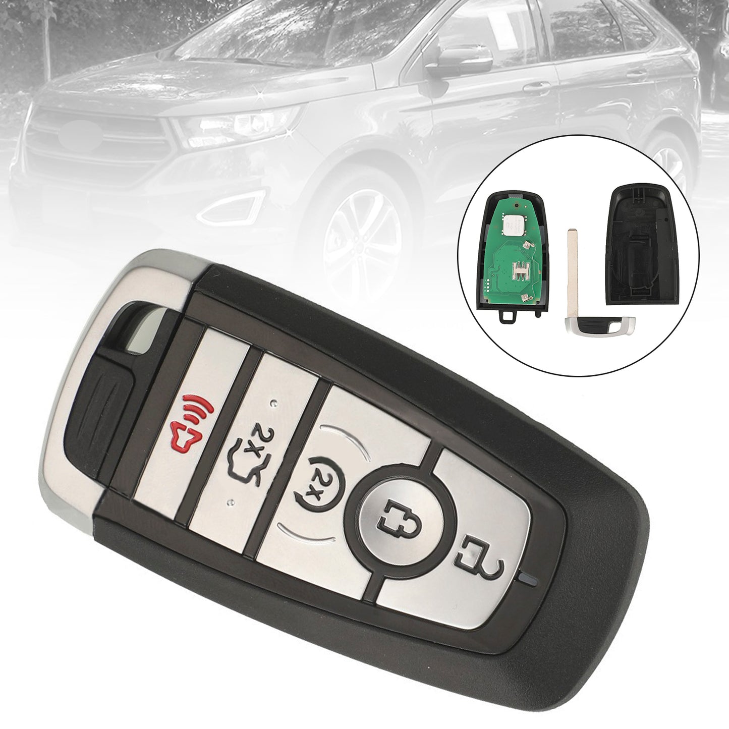 Key Fob Smart Remote 2017-2022 Ford Edge Fusion 164-R8149 902MHZ