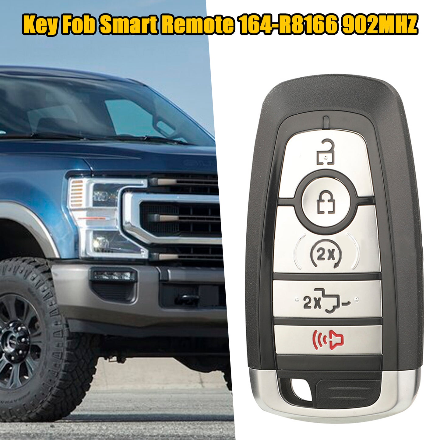 2017-2023 Ford F-150 F-250 F-350 164-R8166 902MHZ Key Fob Smart Remote