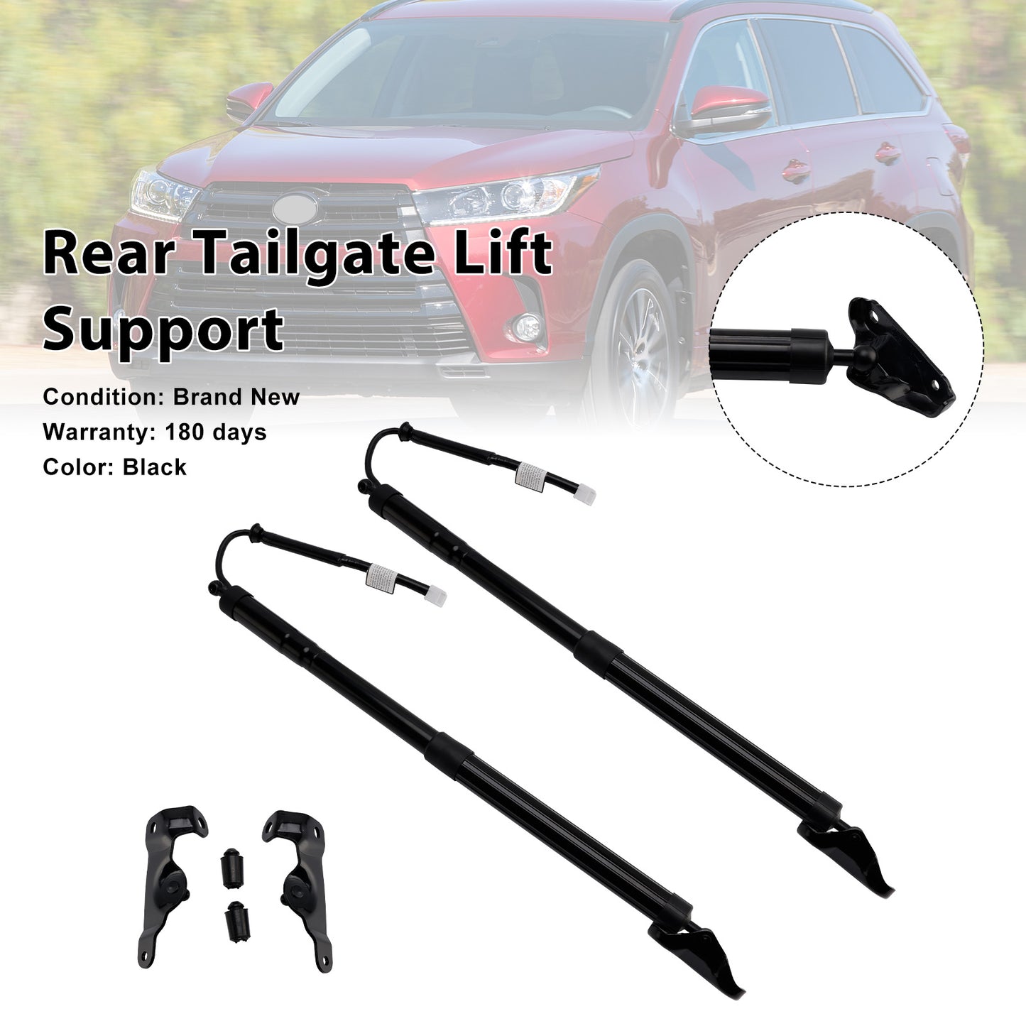 2PCS Tailgate Power Lift Support 2014-2019 Toyota Highlander 6891009120