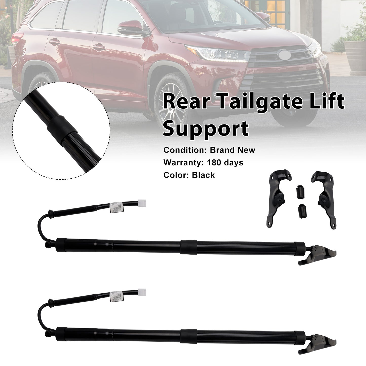 2PCS Tailgate Power Lift Support 2014-2019 Toyota Highlander 6891009120