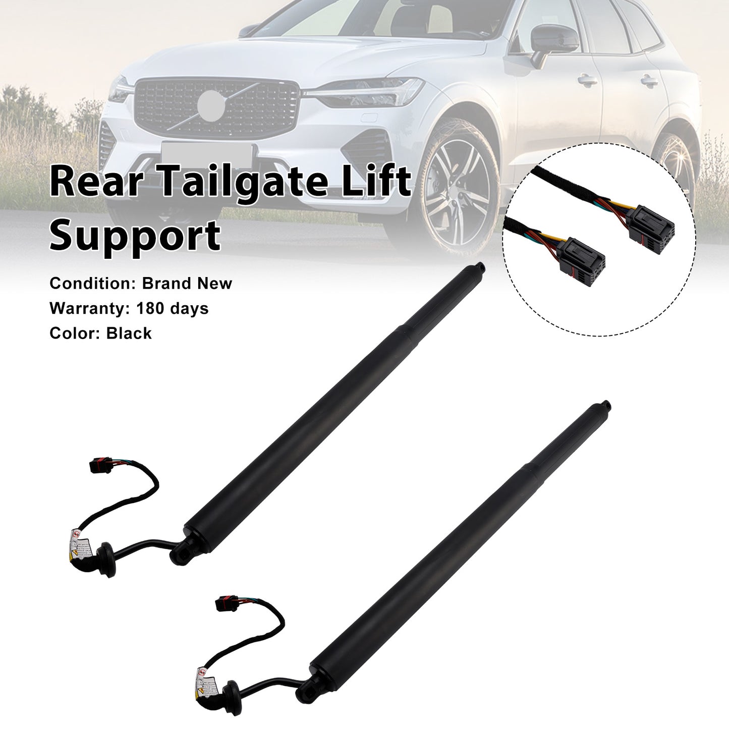 2PCS Rear Electric Tailgate Gas Strut 2018-2024 Volvo XC60 II 246 31420455
