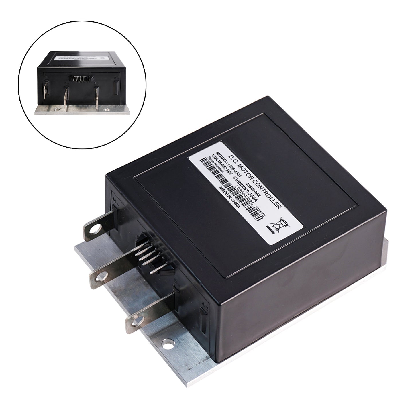 94-19 EZGO Medalist and TXT Carts 1206-4301 5 Pin Speed Controller fit