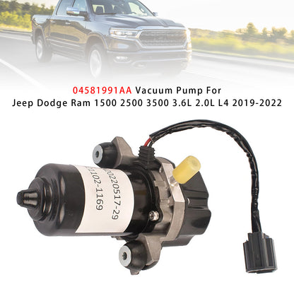 2019-2022 Ram 1500 3.6L 5.7L 04581991AA Vacuum Pump