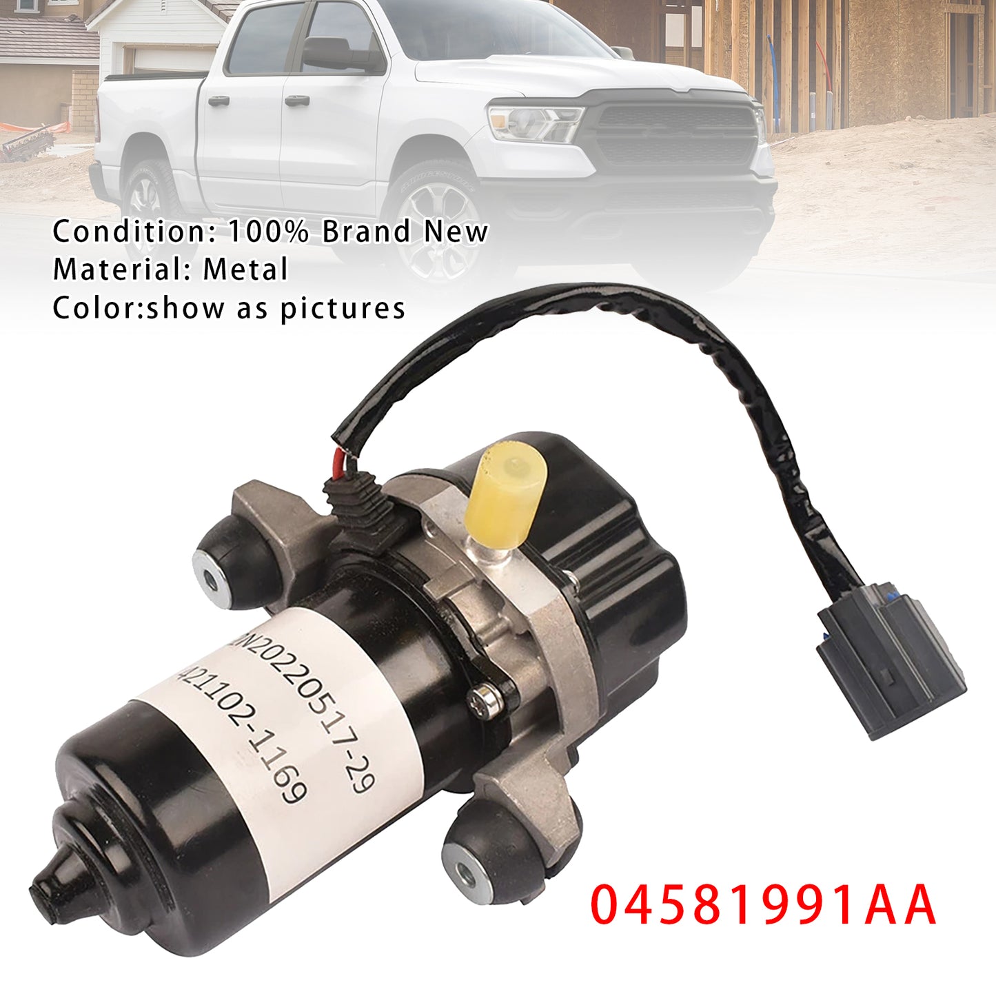 2019-2022 Ram 1500 3.6L 5.7L 04581991AA Vacuum Pump