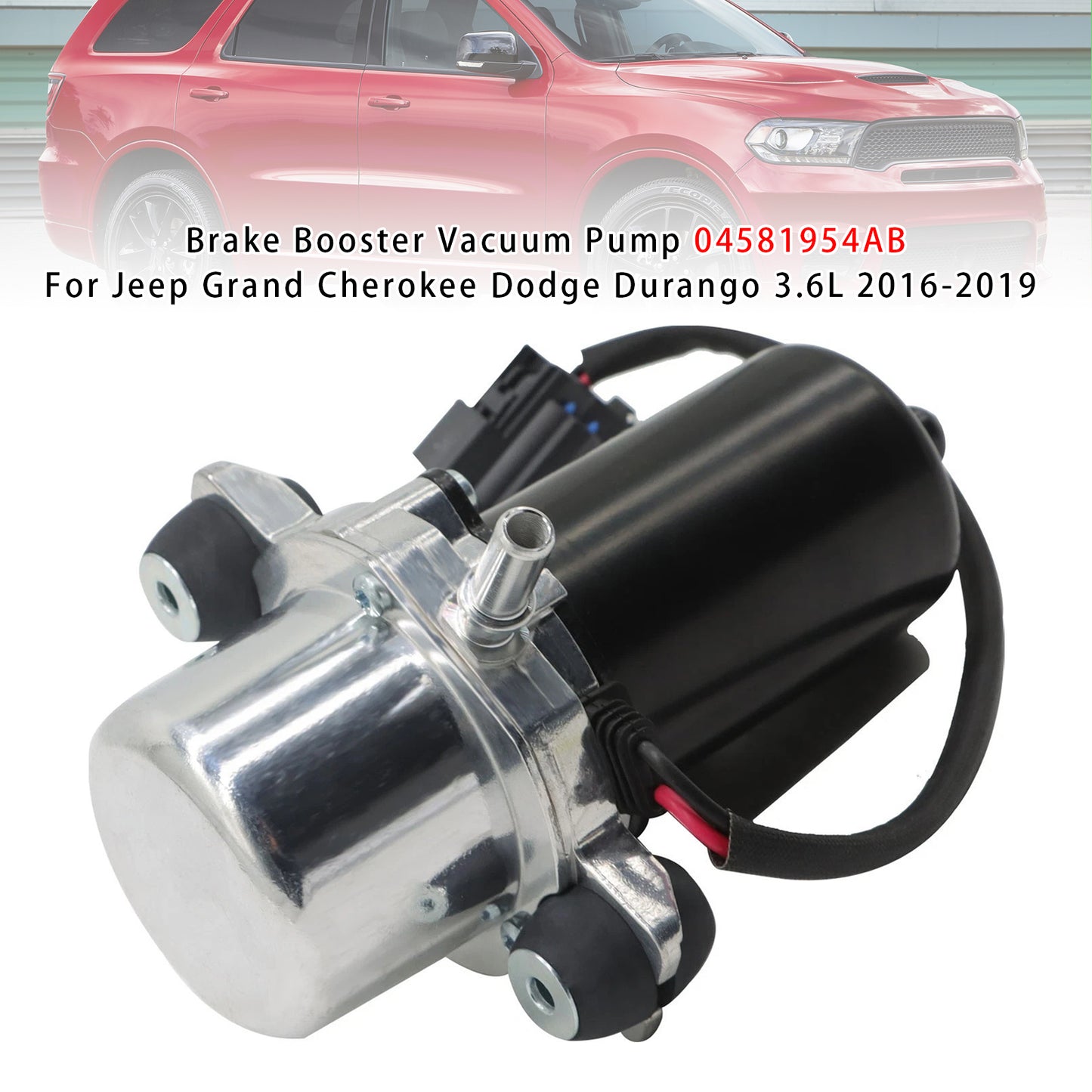 2016 2017-2019 Dodge Durango 3.6L 04581954AB Brake Booster Vacuum Pump