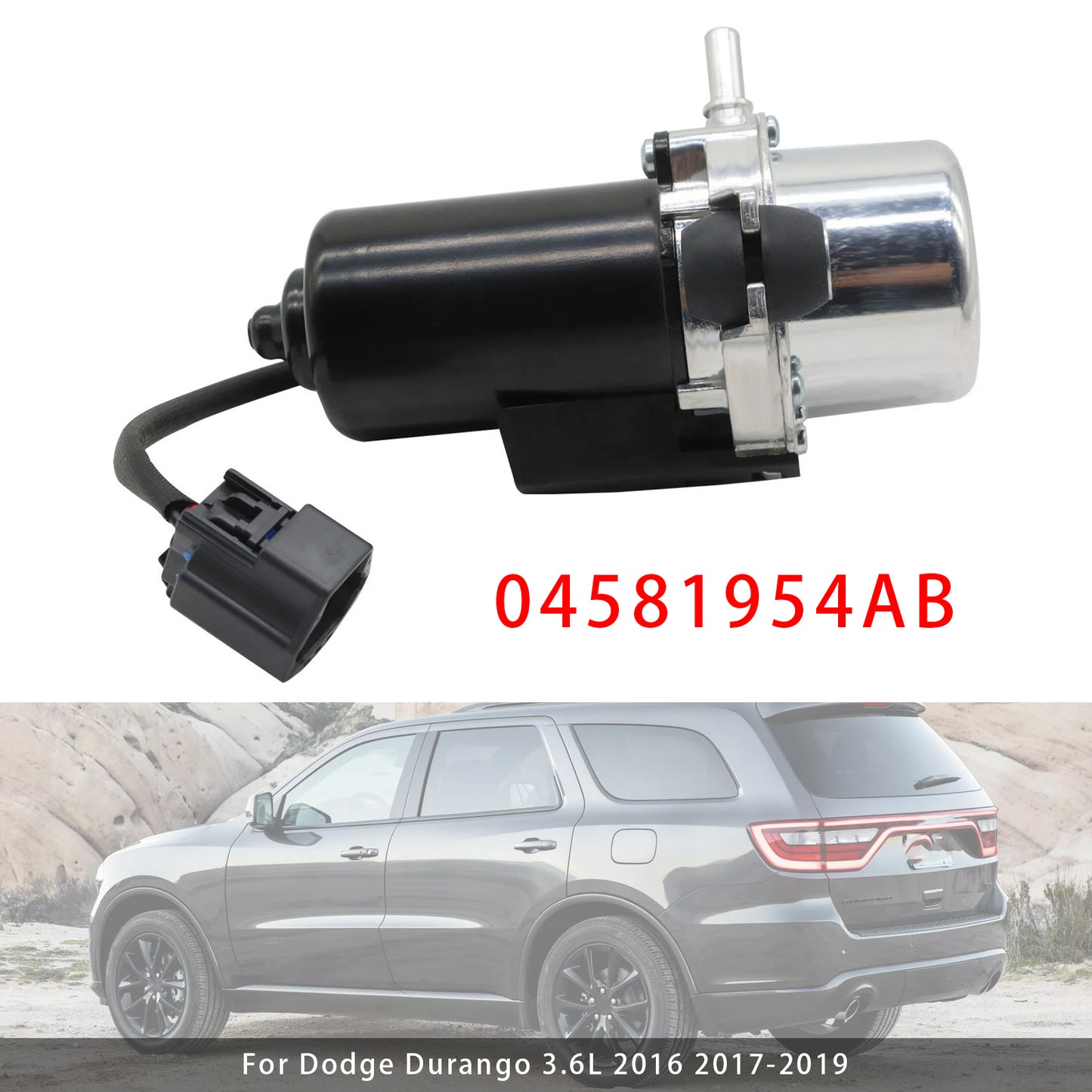 2016 2017-2019 Dodge Durango 3.6L 04581954AB Brake Booster Vacuum Pump