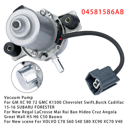 15-16 SUBARU FORESTER 20804130 Vacuum Assist Pump