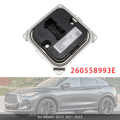 2019-2020 Infiniti QX50 A2C15331300 LED Headlight Module Ballast Computer