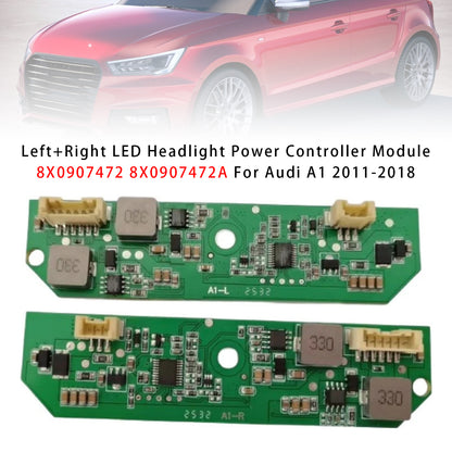2011-2018 Audi A1 Left+Right LED Headlight Power Controller Module