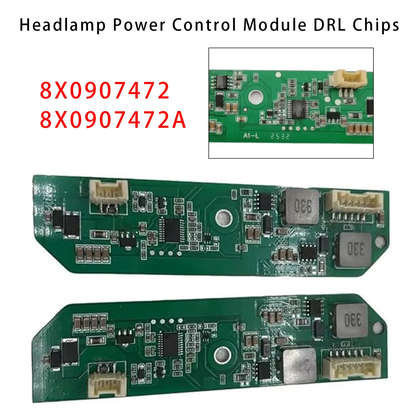2011-2018 Audi A1 Left+Right LED Headlight Power Controller Module
