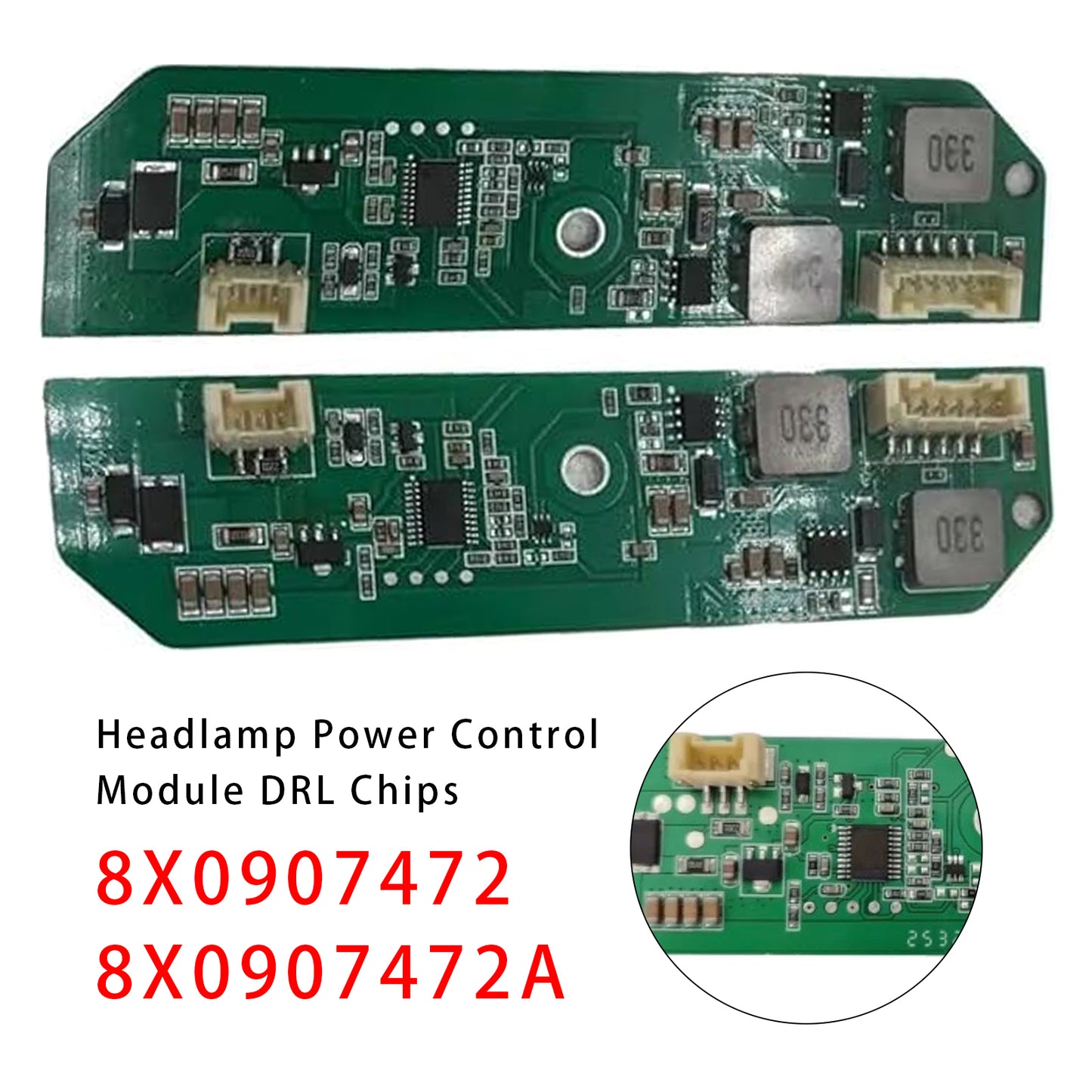 2011-2018 Audi A1 Left+Right LED Headlight Power Controller Module