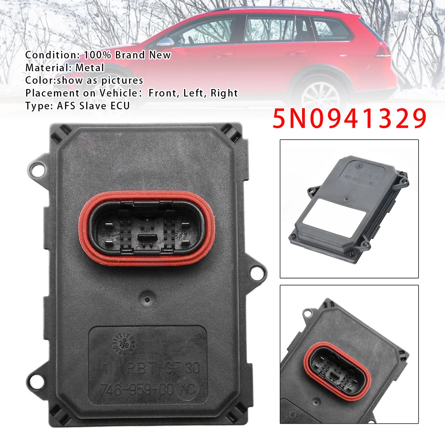 2015-2017 Volkswagen Golf GTI 5N0941329 Light Follower Module AFS Controller