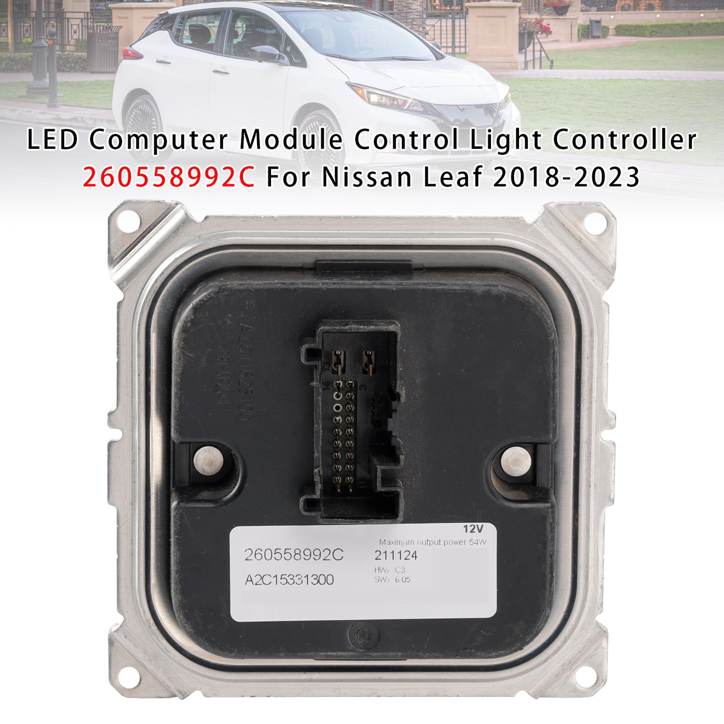 LED Computer Module Control Light Controller 2018-2023 Nissan Leaf 260558992C
