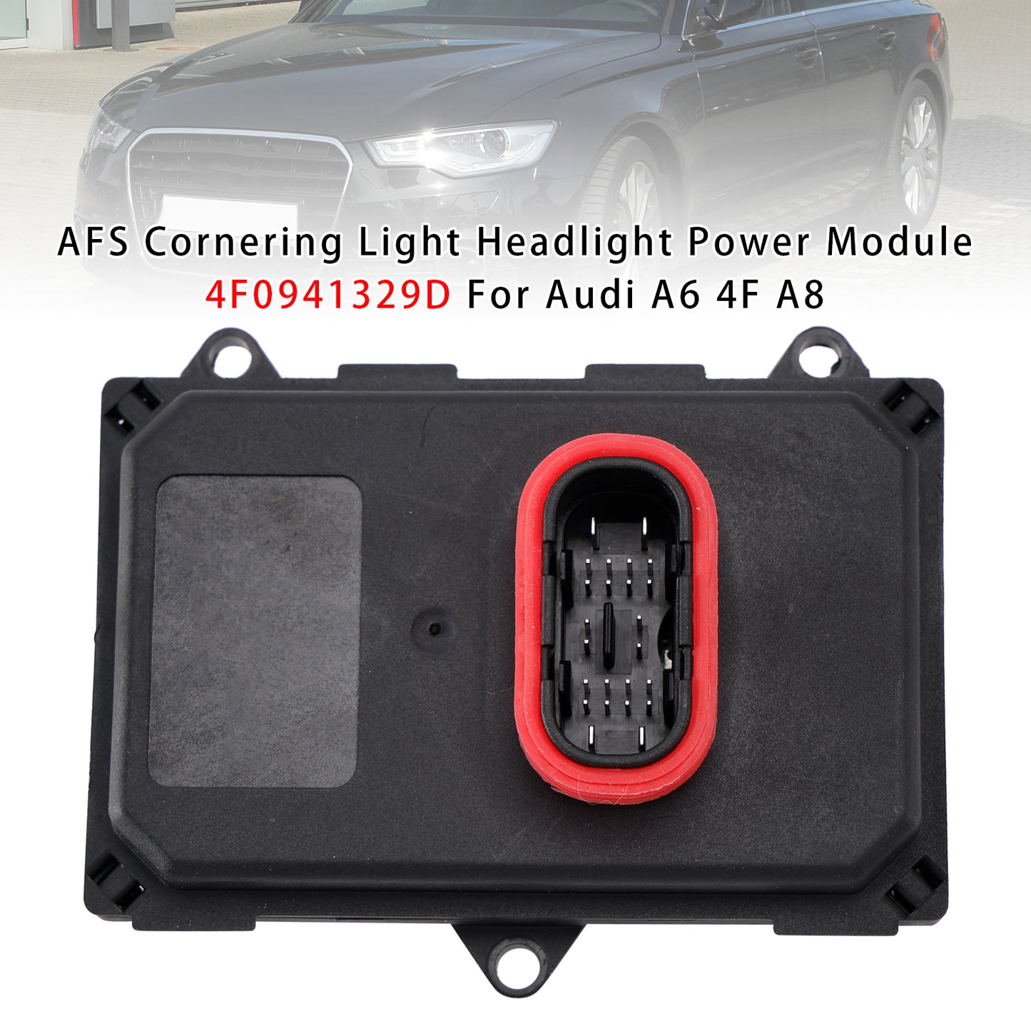 2011 Audi A6 Quattro Avant Base 3.0L V6 - Gas 4.2L V8 - Gas 4F0941329D Cornering Light Headlight Power Module