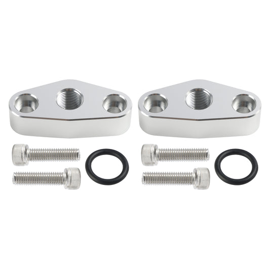 2 Pack Oil Pressure Sensor Adapter Plate M16 x 1.5 Chevy LS 551623