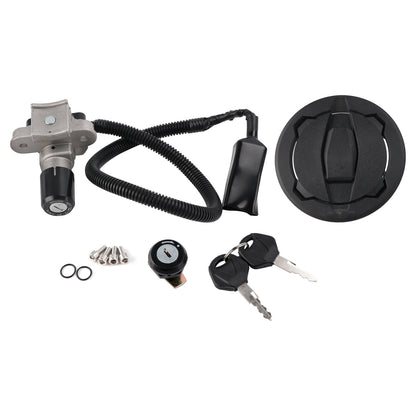 Ignition Key Switch Fuel Cap Seat Lock Set For Kawasaki KLX230 KLX230S SM 20-25