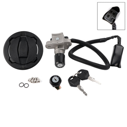 Ignition Key Switch Fuel Cap Seat Lock Set For Kawasaki KLX230 KLX230S SM 20-25