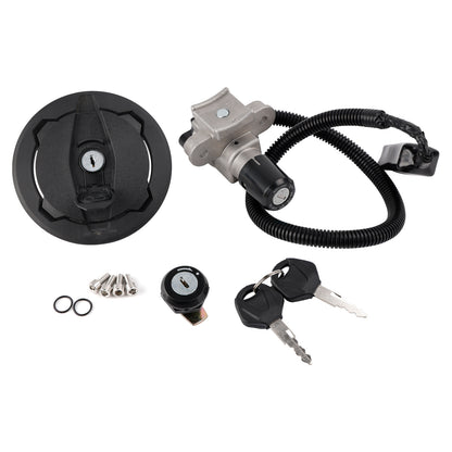 Ignition Key Switch Fuel Cap Seat Lock Set For Kawasaki KLX230 KLX230S SM 20-25